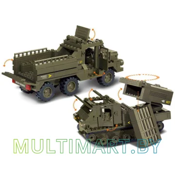 Конструктор Sluban M38-B0310 Головной ударный отряд (865 детали) картинка 4